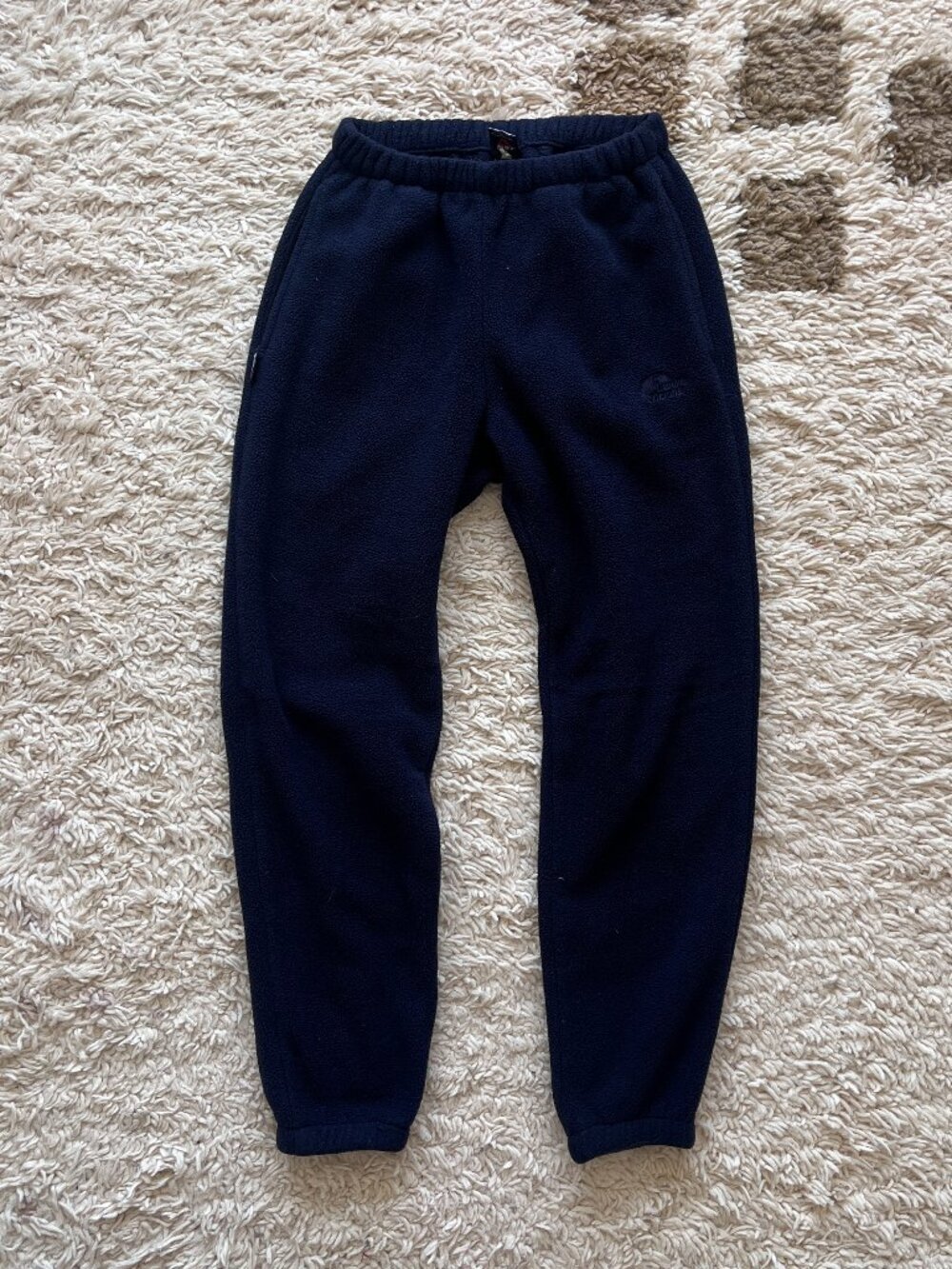 Lowe Alpine Polartec Navy Fleece Jogger Pants Size S